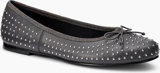 Hotter Womens Ebba Womens Ballerina Pumps - Black - Size: 7.5