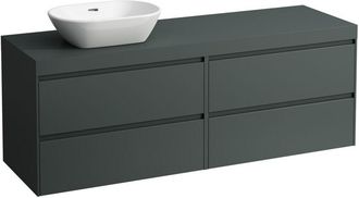 Laufen Laufen - Lani Encimera De Lavabo Gris Tr&aacute;fico Incl. Mueble Bajo, 1