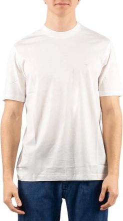Emporio Armani Hombre, Camisetas, Blanco, Talla: M