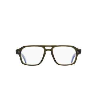Cutler and Gross Eyeglasses - unisex - Cutler And Gross - Glasses - Green - 50 MM - Accessories
