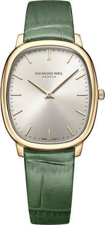 Raymond Weil Toccata Womens Green Watch 5280-PC-64001 Leather - One Size