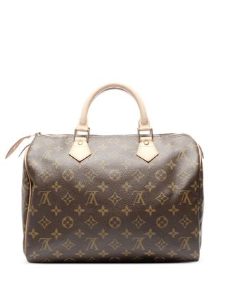 Louis Vuitton 2003 30 Speedy monogram tote bag - Bruin