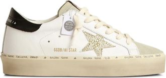 Golden Goose Sneakers Hi Star in pelle - Bianco