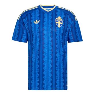 adidas Sweden 2026 Away Authentic Jersey Asia Sizing Royal Blue KC3041