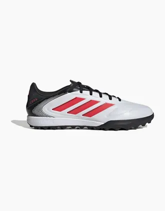 adidas Mens Copa Pure 3 Lace Up Low Top Sneakers - White/Red - Size: 11.5