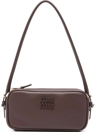 Miu Miu leather mini bag - Brown