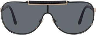 Versace Dark Grey Shield Mens Sunglasses VE2140 100287 140