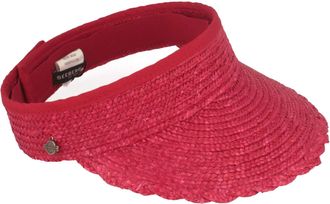 Seeberger Womens Straw Sign Velcro Fastener (one Size), red, One Size Fits All