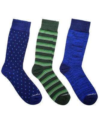 Unsimply Stitched 3-Pack Mens Crew Socks