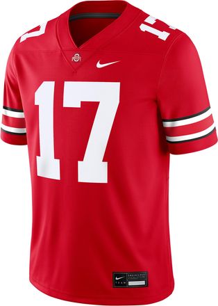 Nike Carnell Tate Ohio State Buckeyes 2026 NFL First Draft Pick Mens Nike Mens Dri-FIT College Game Jersey in Red | NC2F08AZCPX-AP9