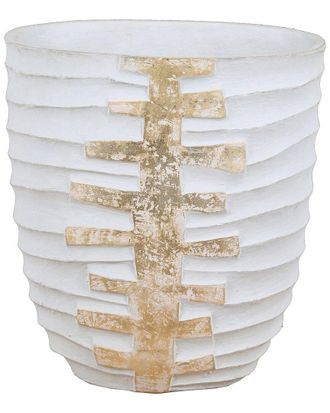 A&B Home Discontinued A&B Home Ecomix Vase With Horizontal Ripple