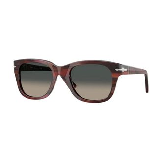 Persol Square Sunglasses - unisex - Persol - Sunglasses - Brown - 53 MM - Accessories
