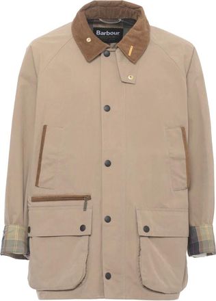 Barbour Jassen, Heren, Bruin, L, Katoen, Bedale Casual Jas