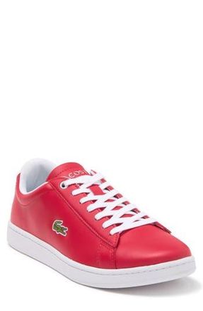 Lacoste Hydez Sneaker in Red/White at Nordstrom Rack, Size 10.5