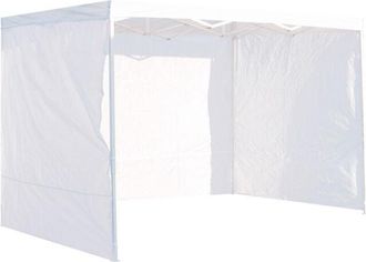 Regalos Miguel Regalos Miguel - Packs Laterales Carpas Plegables - Pack 3 Laterales Lisos Para Carpas 3x3 Eco - Blanco