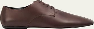 Dries Van Noten Mens Minimal Leather Oxford Shoes