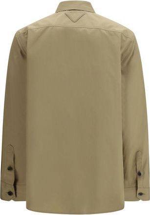 Prada Womens Beige Cotton Shirt