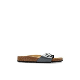 Birkenstock Madrid BS Slippers - Dames - Sandalen - Grijs - 38 EU - Schoenen
