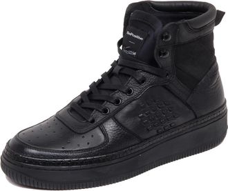 Bepositive Schoenen, Heren, Zwart, 41 EU, Vintage Effect Leren Schoenen