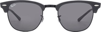 Ray-Ban Clubmaster Dark Grey Square Unisex Sunglasses RB3016 1367B1 49
