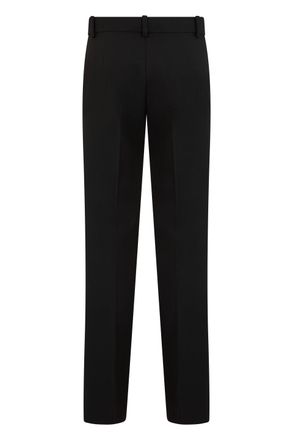 Pinko Womens Straight Trousers Black Polyester