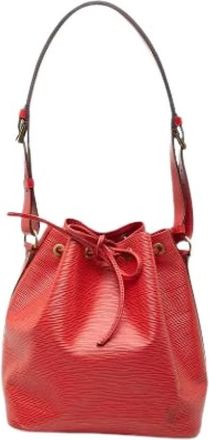 Louis Vuitton Pre-owned Petit Noe Bucket Bag - Dames - Vintage Tas - Rood - ONE Size - Vintage