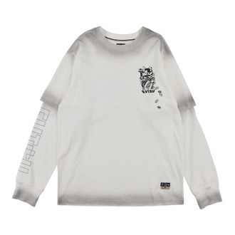 Evisu Fortune Cat Printed LS - Tops - Hombre - Blanco - S