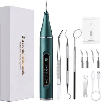 OEM Pasta De Dientes - Set De Cepillo De Dientes El&eacute;ctrico, Cinco Modos El&eacute;ctricos + M&uacute;ltiples Accesorios, Quitamanchas Dentales