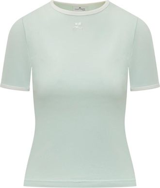 Courr&egrave;ges Donna, Top, Bianco, S, new
