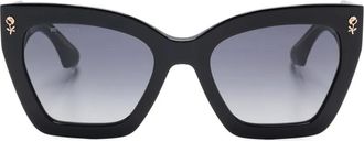 Etro Occhiali da sole oversize - Nero