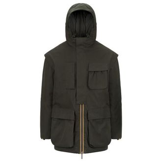 K-Way Otto Cotton Feel Parka f&uuml;r Herren | schwarz