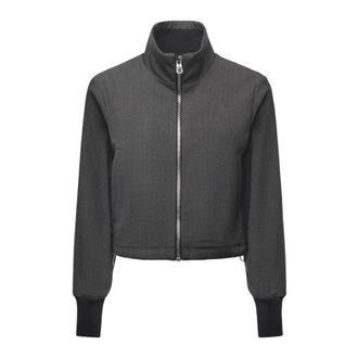 Pinko Light Jackets, female, Gray, Size: 2XS Gracia Bomber