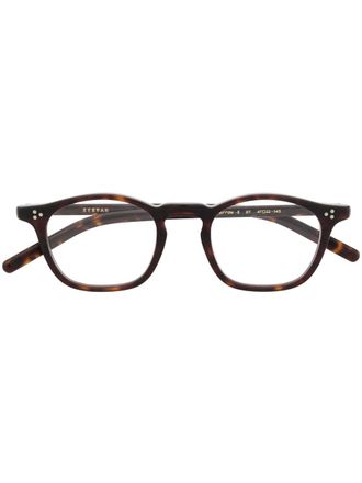 Eyevan 7285 Bril met vierkant montuur - Bruin