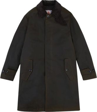 Baracuta Abrigo G10 encerado - Coats - Hombre - Marr&oacute;n - 2XS