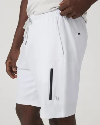 Vuori Clothing Sunday Performance Shorts 8 | White | XS, Size Extra Small