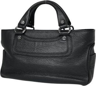 Celine Pre-owned Leather celine-bags - Dames - Vintage Handtas - Zwart - ONE Size - Vintage