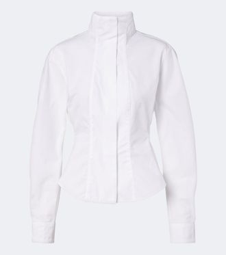 Jacquemus Camicia Tulipe in popeline di cotone