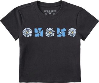 Life is good Floral Crusher Lite T-Shirt