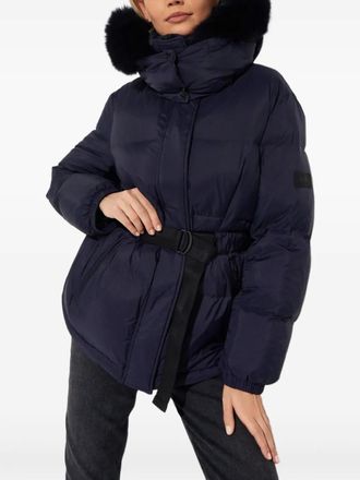 Yves Salomon Army puffer jacket - women - Fabric - L - Blue