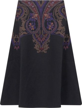 Etro Maxi Rok - Dames - Midirokken - Zwart - L - Rokken