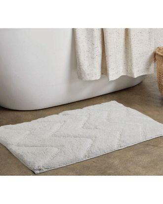 Moda at Home Moda At Home Chevron Bath Mat