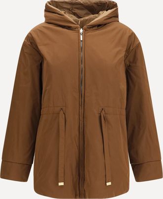 Max Mara Parka imbottito reversibile in radzmir e tela antigoccia Woman 42