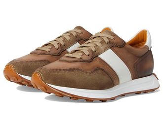 Magnanni Romero II Mens Shoes Taupe/White : 13 M, Suede