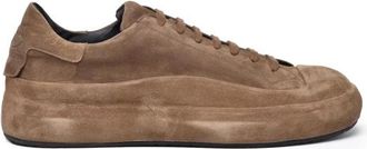Ernesto Dolani Sneaker Total Suede - Heren - Sneakers - Bruin - 43 EU - Leer - Schoenen