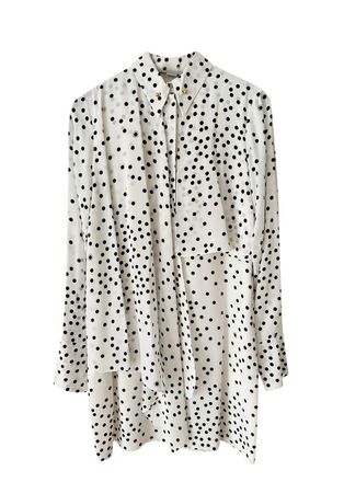 Stella McCartney Polka Dot Shirt Dress Size M