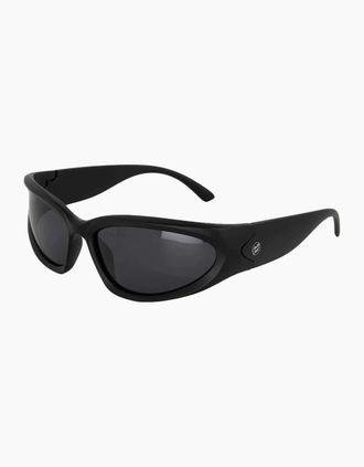 Santa Cruz Mens Santa Cruz Mens Opus Dot Wrap Sunglasses - Black - Size: ONE size