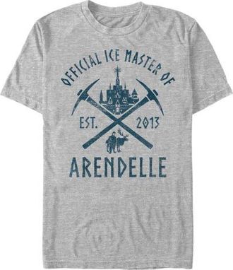 FROZEN Mens Frozen Ice Master of Arendelle Graphic Tee in Athletic Heather at Nordstrom, Size Xxx-Large