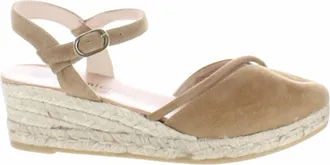 Eric Michael Womens Emily Wedge In Beige