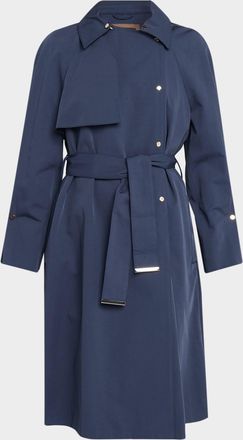 Emporio Armani Water-Repellent Trench Coat