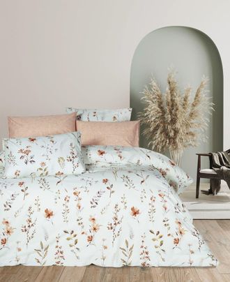 Blanc Avenue Juego de funda de edredón 200x200 cm+ 2 fa 65x65 cm 100% algodón